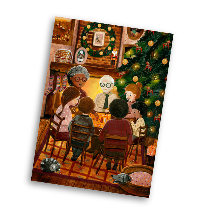 Kerstkaart Samenzijn