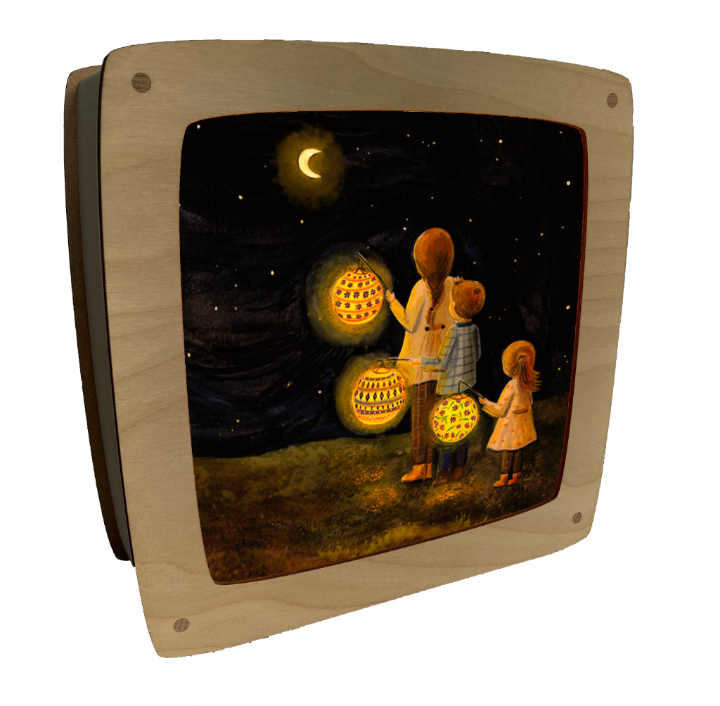 plaat lampionnenmagie / sheet lantern magic