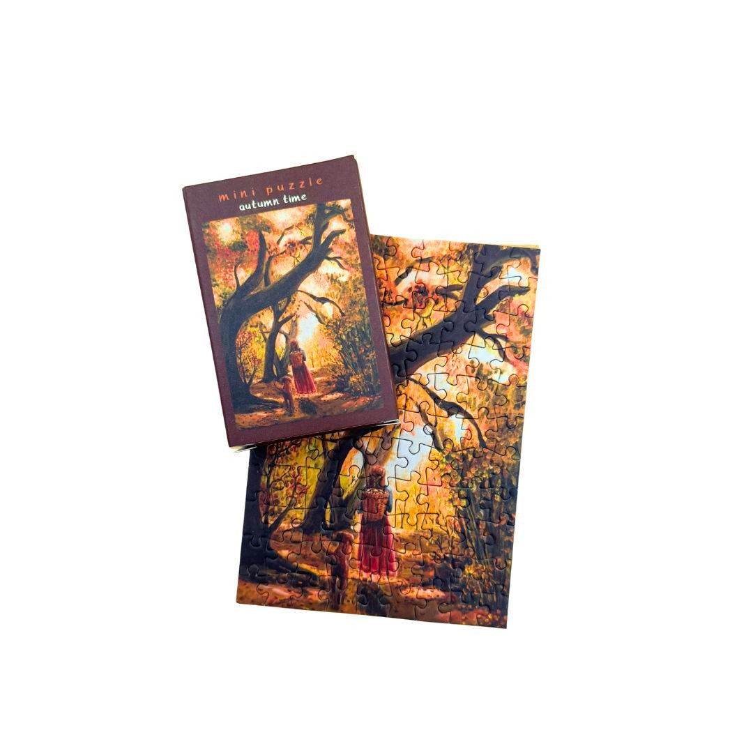 Minipuzzel Autumn time