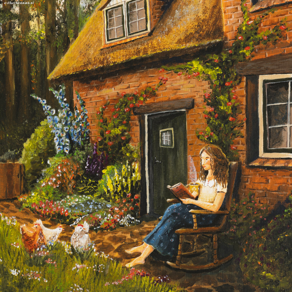 Plaat - de cottage tuin