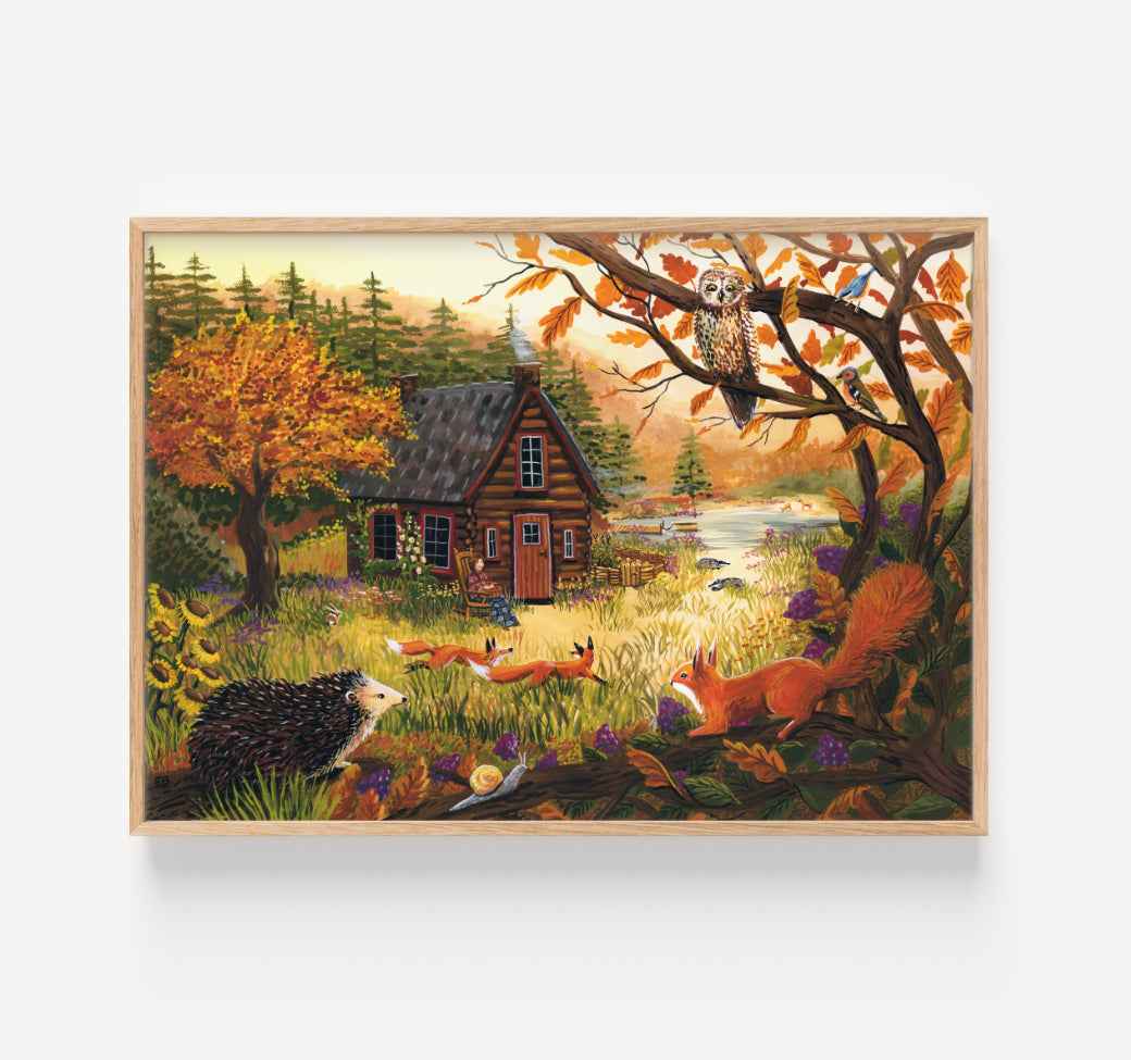 Cosy moment - print