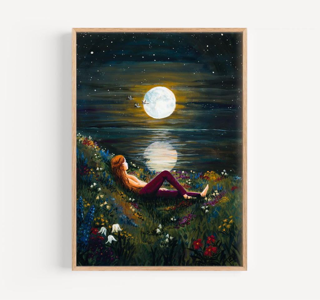 The Moon - print