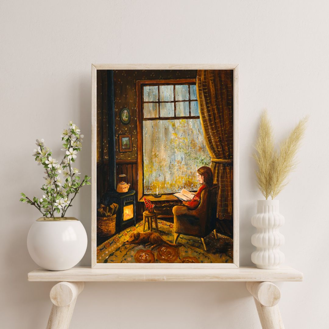 Regen cosiness - print