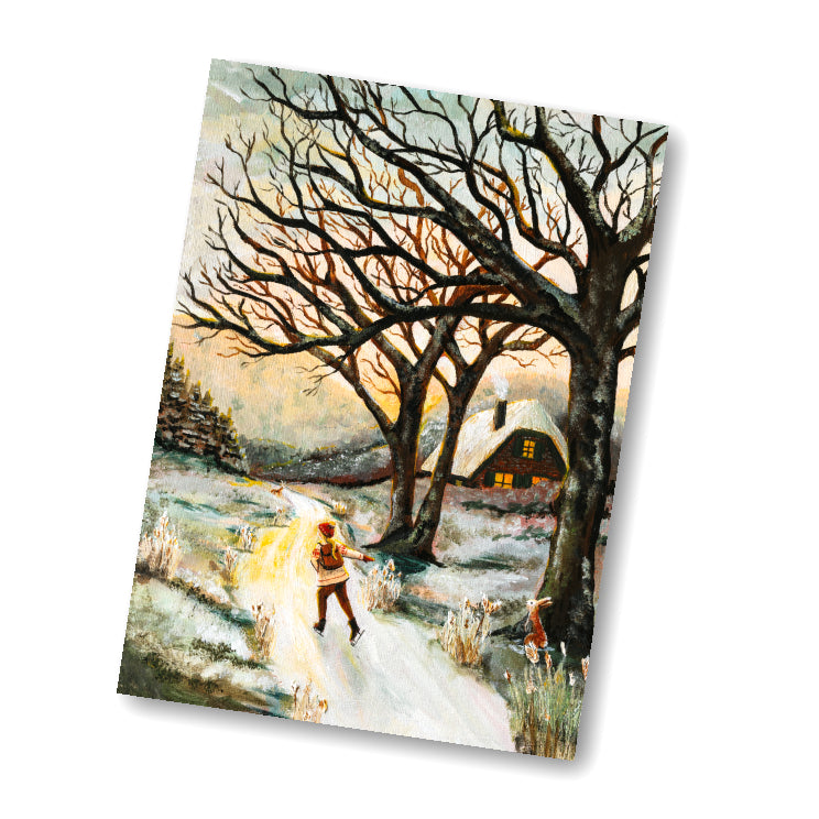 Kaart schaatsen