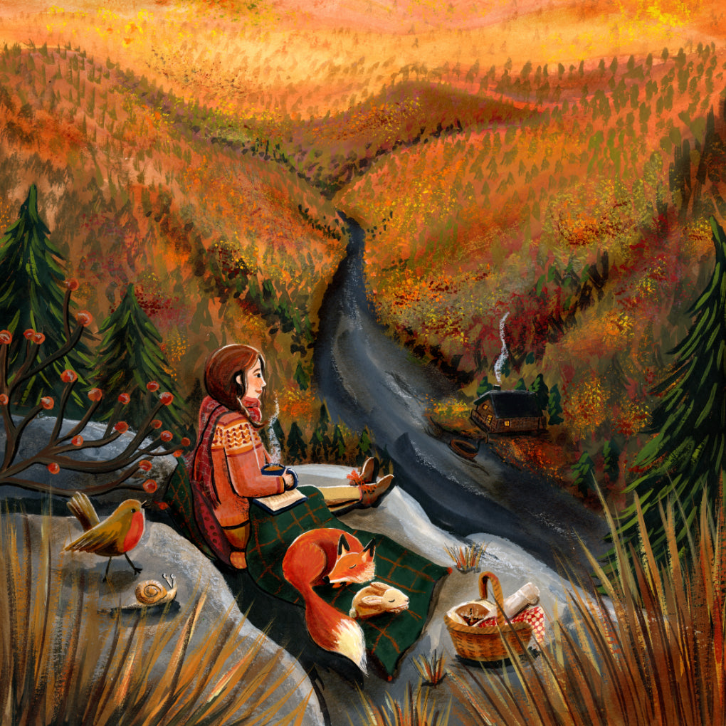 plaat herfstpicknick