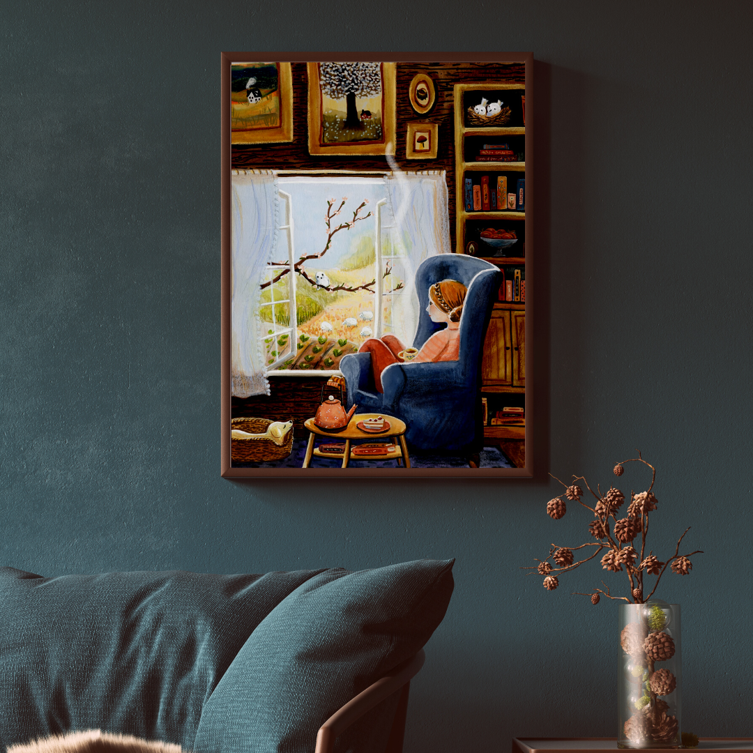 Tijd voor jezelf - Time for yourself print