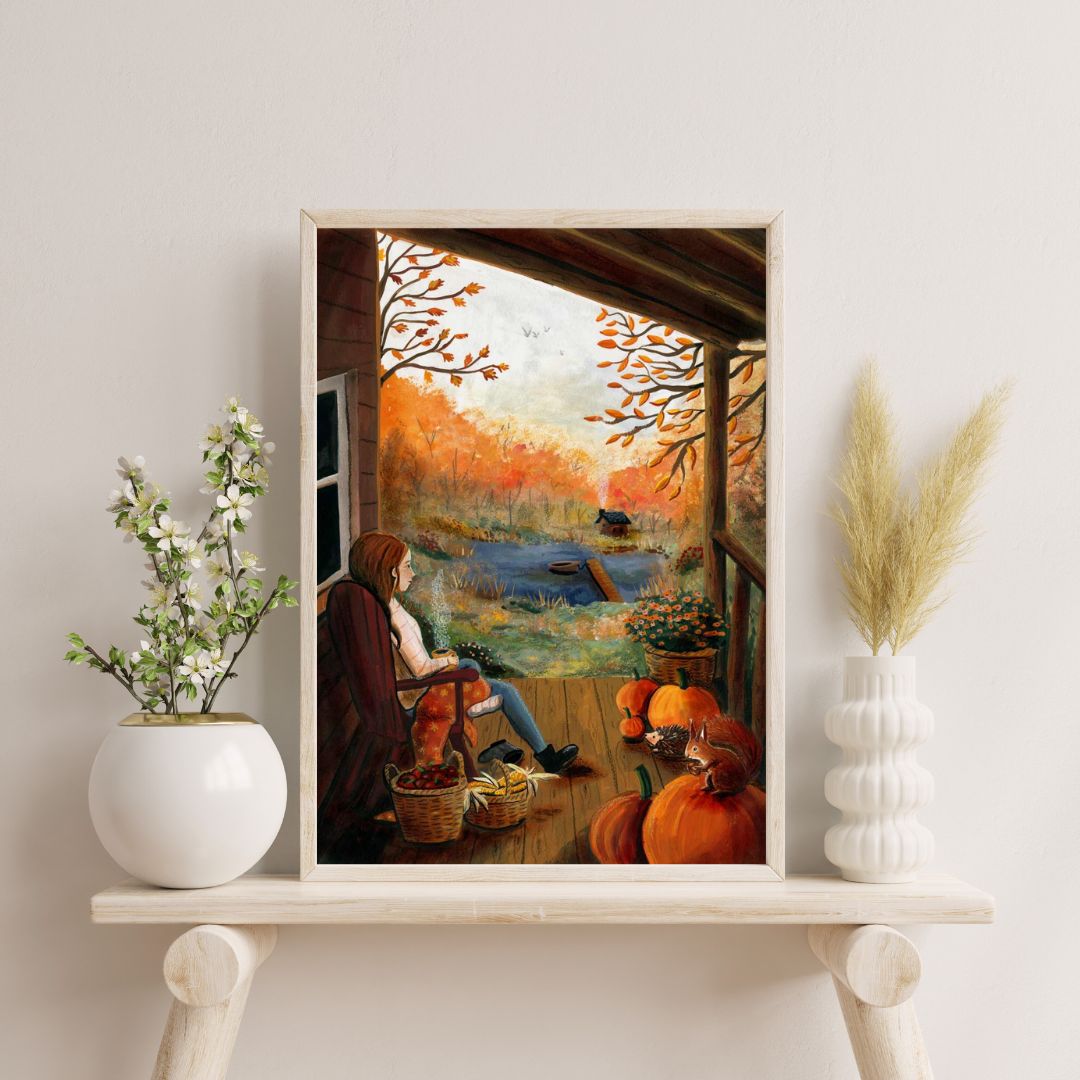 De veranda print