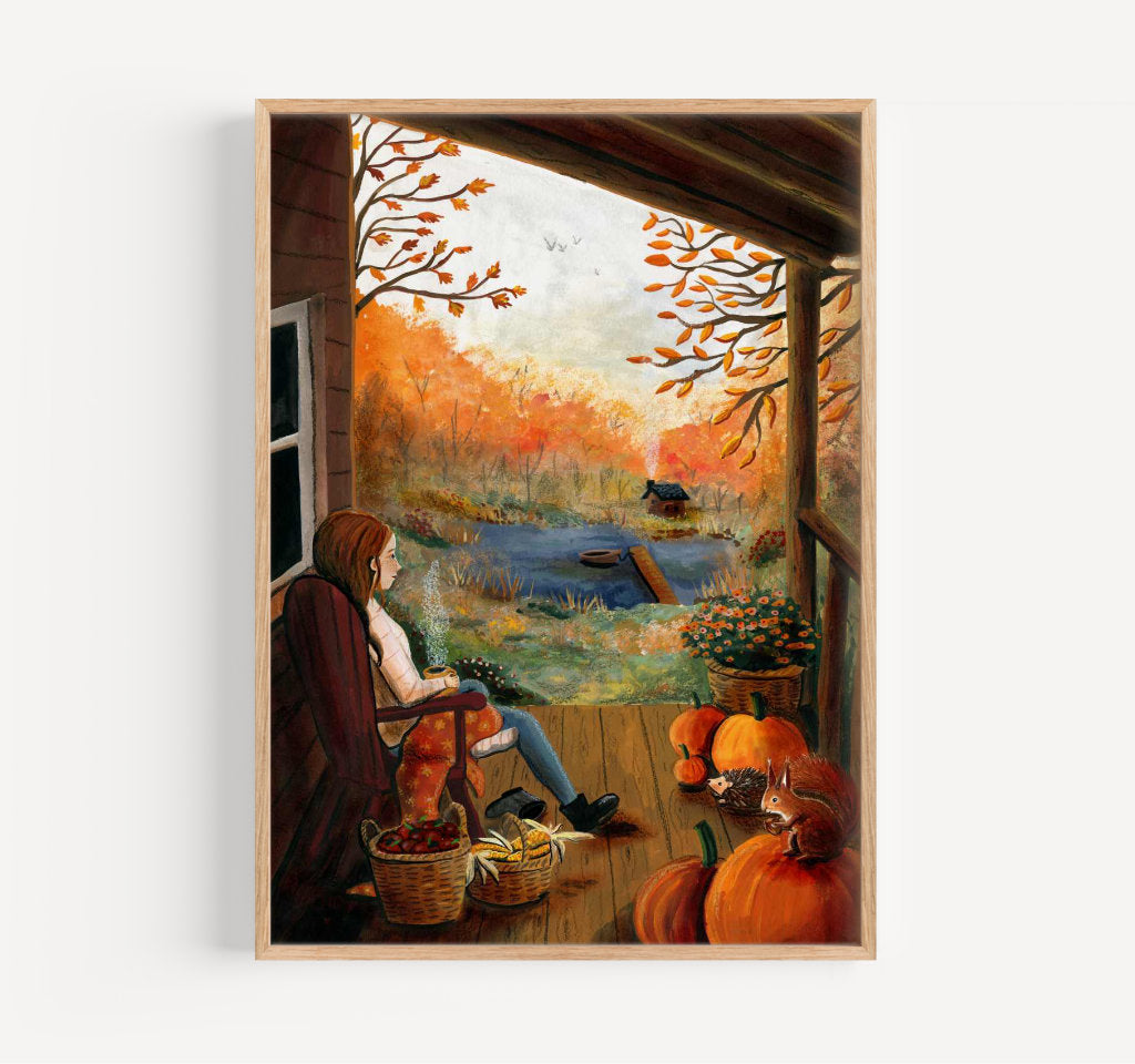 De veranda print