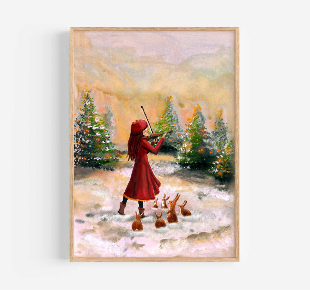 De violist print