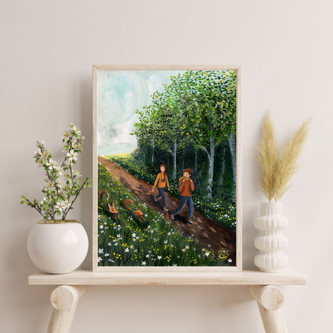 Wandeltocht print