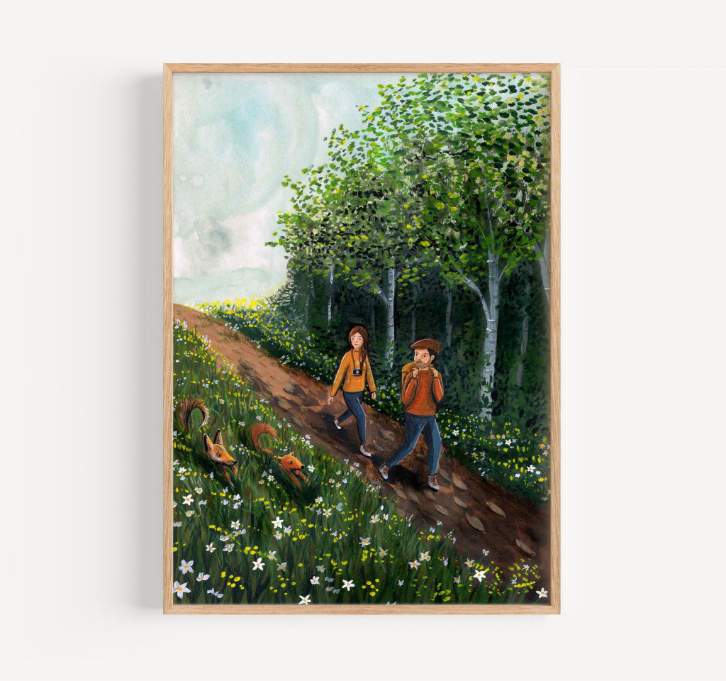 Wandeltocht print