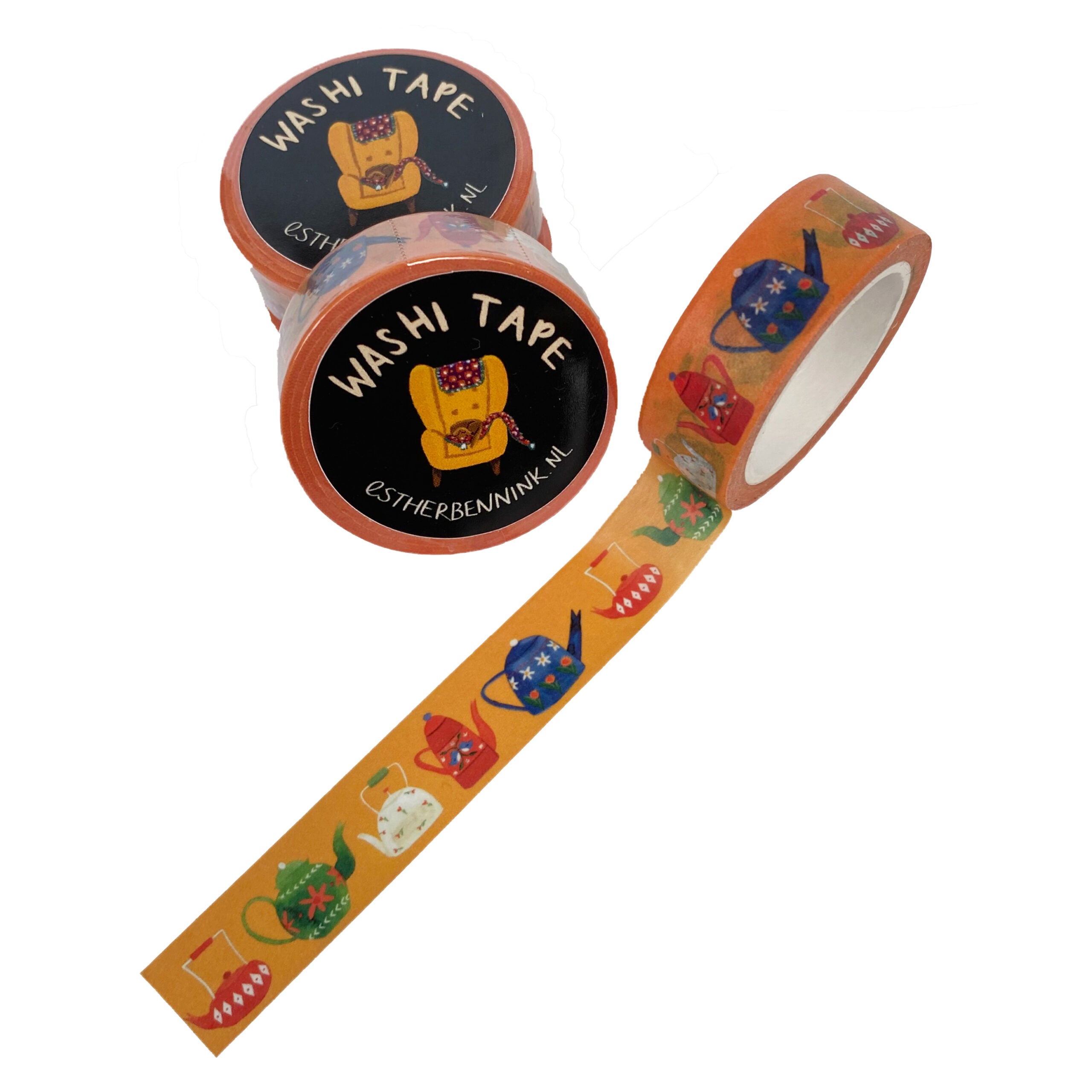 Washi tape met thee