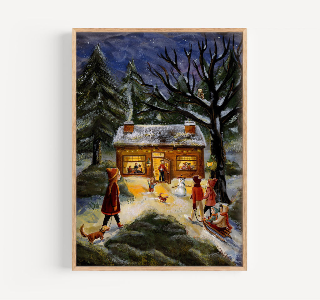 Winterfeest print