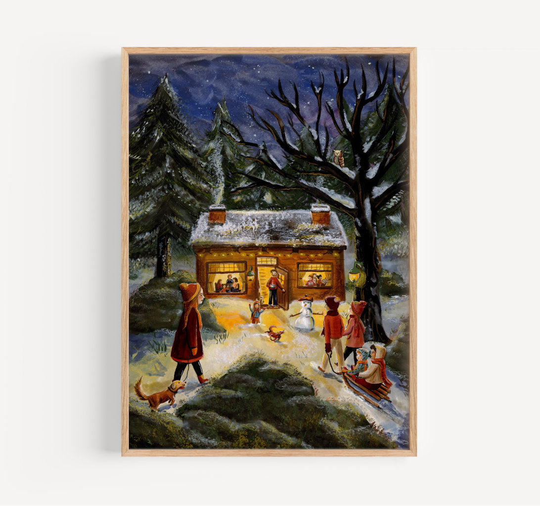 Winterfeest print