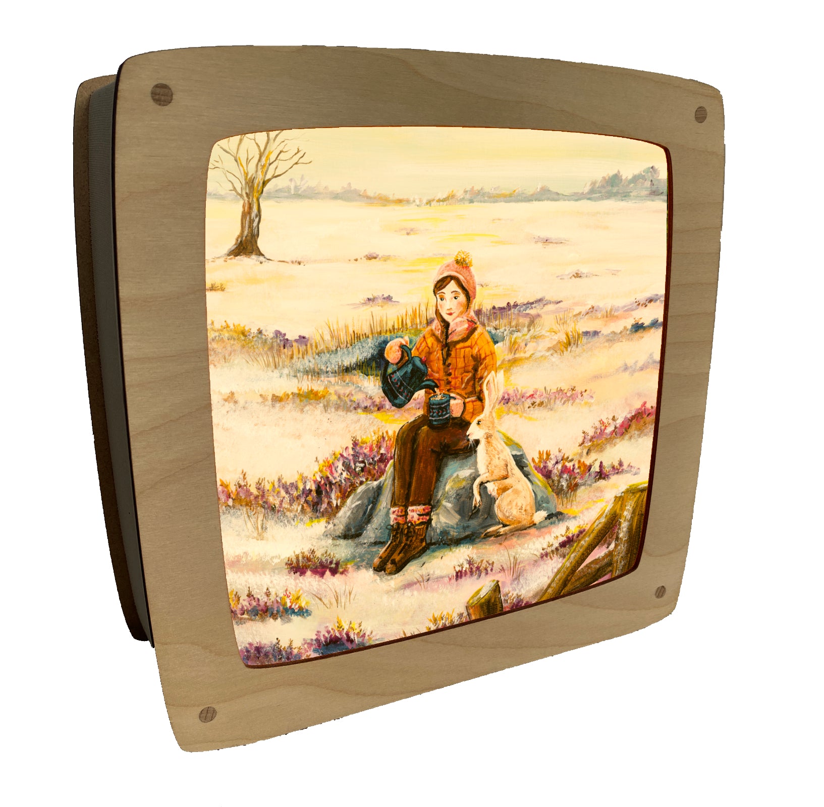 Assiette - Lande d'hiver