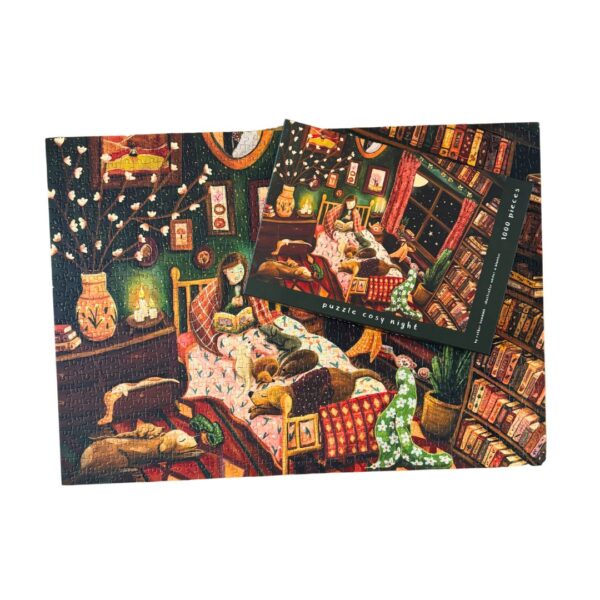 Puzzel cosy night - 1000 stukjes – Image 2