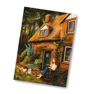 Kaart cottage tuin
